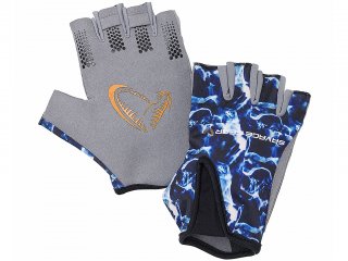 Savage Gear Marine Half Glove Sea Blue XL