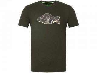 Korda Outline T-Shirt Dark Olive XXL