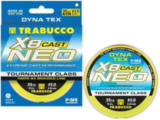 Trabucco Neo X8 Cast Yellow 150m, 0.128mm, 12lb