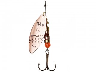 DAM Effzett Predator Spinner #3, 12g S Copper