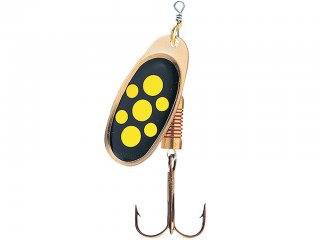 DAM Effzett Standard Spinner #5, 12g S Black Yellow