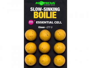 Korda Plastic Wafter Essential Cell 15mm, 9pcs