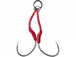 Savage Gear Bloody Assist Hook SJ 3/0, 2pcs Double