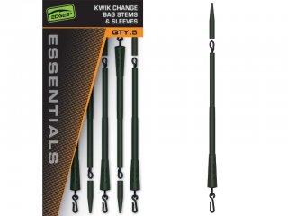 Fox Edges Essentials Kwik Change Bag Stems & Sleeve 5pcs