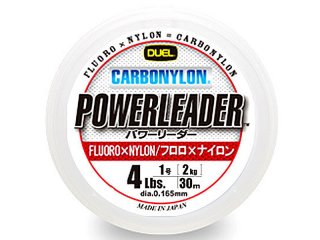 Duel Hardcore Powerleader CN Carbonylon Clear 50m, 0.405mm, 11.5kg