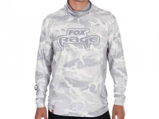 Fox Rage UV Hoodie Light Camo Top XXL