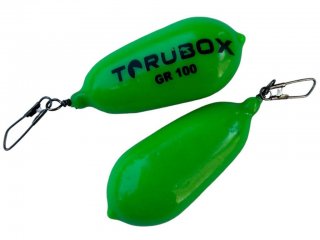 Torubox Olovo Sa Kopčom Zeleno Fosforno 150g, 1pcs