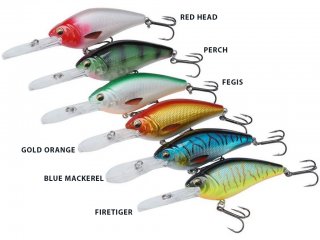 DAM DD Crankbait 6cm Gold Orange