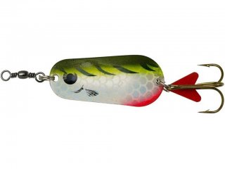 DAM Effzett Standard Spoon 30g 6.5cm Olive/Chartreuse Tiger UV