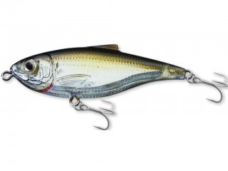 LiveTarget Scaled Sardine Twitchbait 90mm, 19g Ghost/Amber