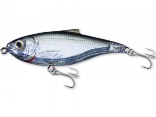 LiveTarget Scaled Sardine Twitchbait 90mm, 19g Ghost/Natural