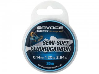 Savage Gear Semi-Soft Fluorocarbon LRF 30m, 0.17mm