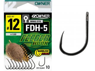 Owner Feeder Hook FDH-5 Black Chrome 10