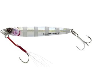 Savage Gear 3D Jig Minnow 7.5cm, 20g S Zebra Blue Glow