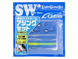 Owner Light Game Set Ajing LG-10 02 Natural