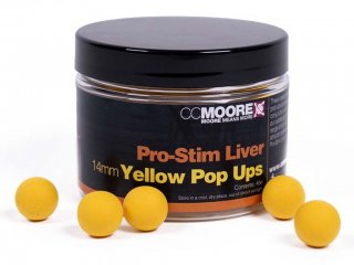CC Moore Pro-Stim Liver Pop Up 12mm Yellow