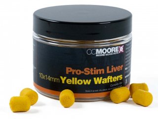 CC Moore Pro-Stim Liver Dumbell Wafters 10x14mm Yello