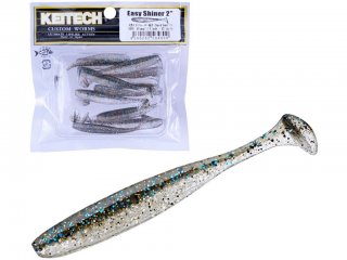 Keitech Scented Soft Plastic Swimbait Lure Easy Shiner 5inch Bluegill Flash