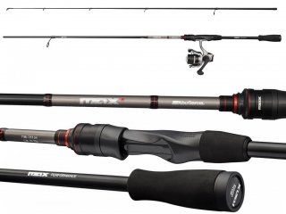 Abu Garcia Max X Spinning Combo with Line 802M 2.44m, 10-30g