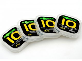 Korda IQ Fluorocarbon Hooklink 20m, 10lb