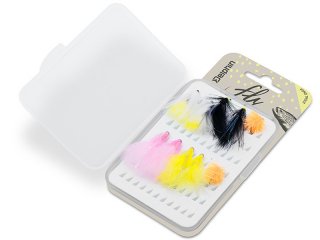 Delphin Fly Pond Trout Set of Artificial Flies 10pcs
