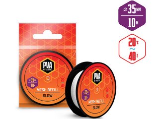 Delphin PVA NTastic Spare Mesh 10m, 35mm Wide