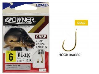 Owner udica navezana RL-330 zlatna, 8